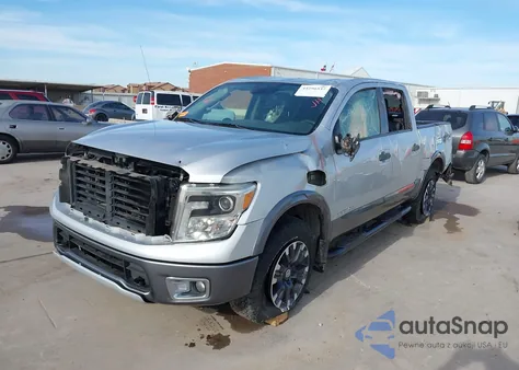 2017 Nissan Titan Pro-4X from USA, damaged, VIN 1N6AA1E53HN556956
